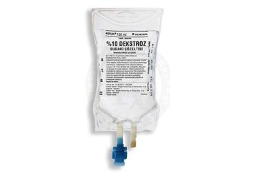%10 DEKSTROZ PVC 150 ML(SETSIZ)